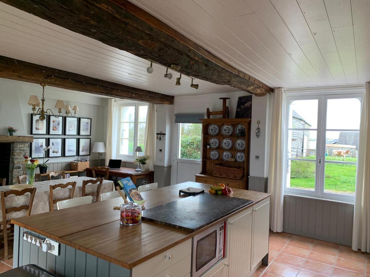 Entire Farm House Stay, La Gerouardiere Barenton Luaran gambar